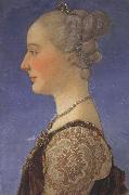 Female portrait Piero pollaiolo